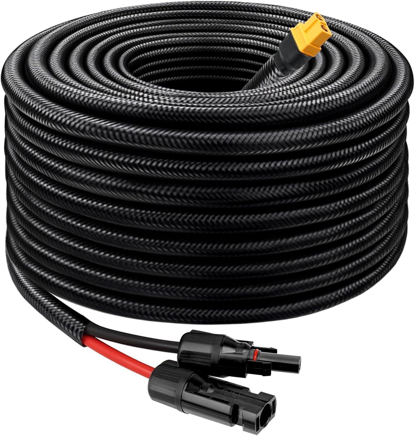 Outdoor Power Extension - ソーラーコネクタからXT60ケーブルへの10AWG 100フィート延長コード、ソーラーパネル、バッテリー、RV、屋外ポータブル電源ステーション用