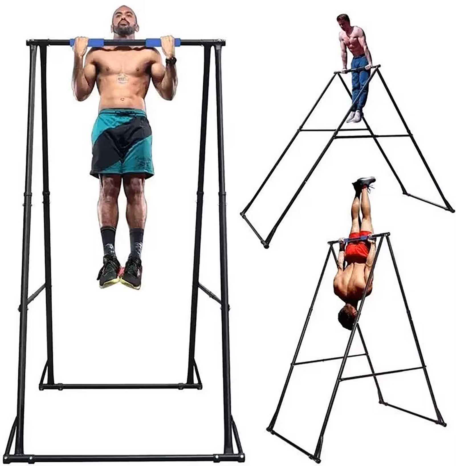 Quality Outdoor Power Equipment - 高品質ホームジム懸垂バー折りたたみ式ディップバー多機能パワータワー屋外フィットネス機器