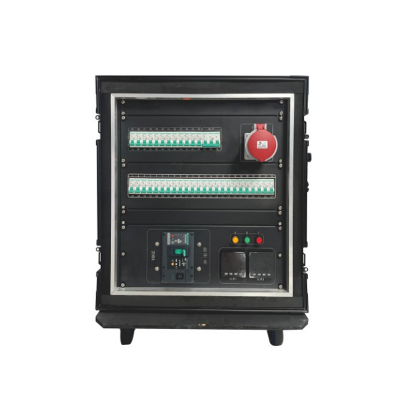 Outdoor Power Distribution Board - ニューゴールデンエレクトリック GD-36A 屋外配電盤 カムロックプラグ 36個口 16A