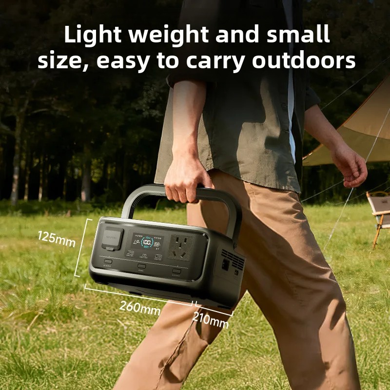 P300ポータブル電源、300W LiFePO4高出力屋外用 - Outdoor Power Bank のレビューと価格