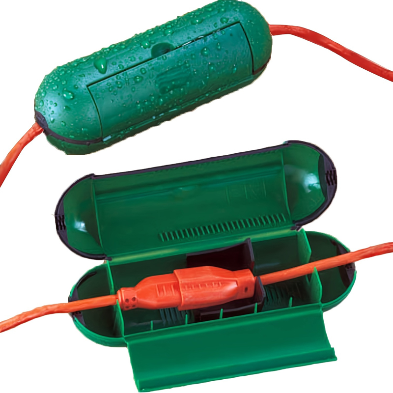 屋外用延長コード安全カバー（防水シール付き）、屋外コンセント - Outdoor Power Extension のレビューと価格
