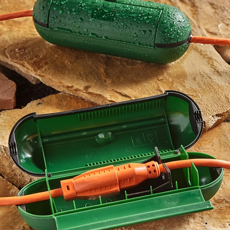 屋外用延長コード安全カバー（防水シール付き）、屋外コンセント - Outdoor Power Extension のレビューと価格