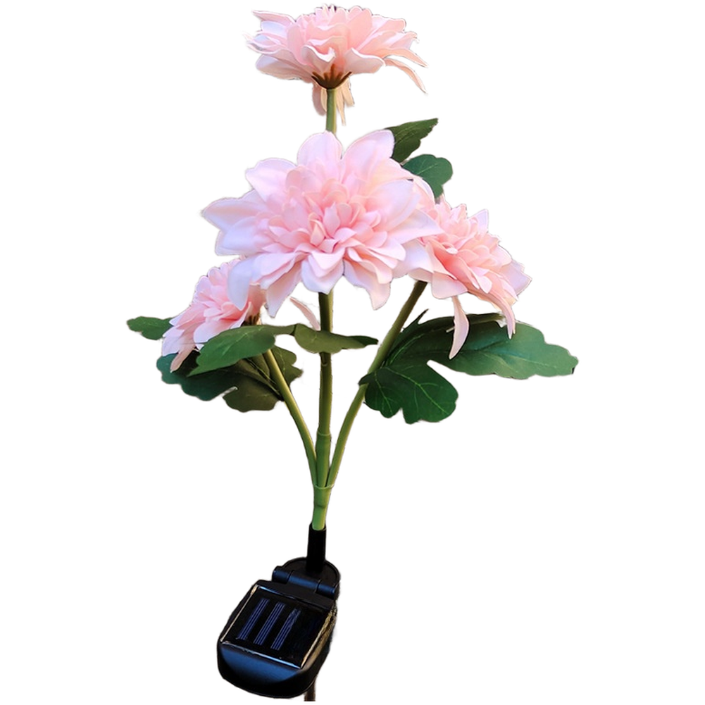 ソーラー式牡丹花ランタンステークライト（75cm）、庭、通路 - Outdoor Yard Power Stake のレビューと価格