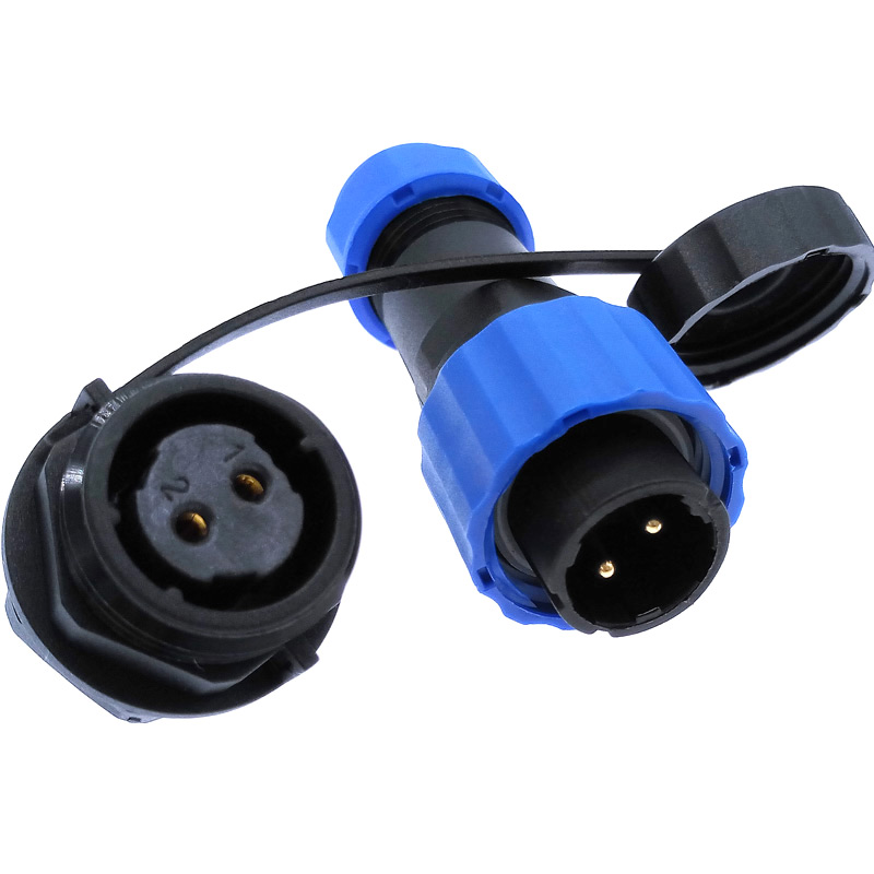 SP16 IP68防水コネクタ 2 3 4 5 7 9ピン  - Outdoor Power Quincy のレビューと価格