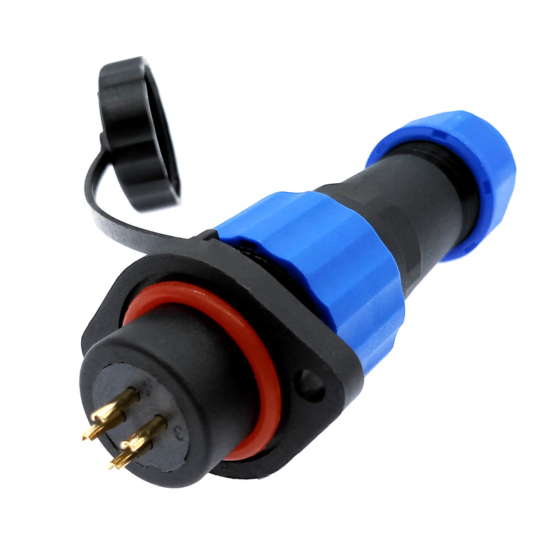 SP16 IP68防水コネクタ 2 3 4 5 7 9ピン  - Outdoor Power Quincy のレビューと価格