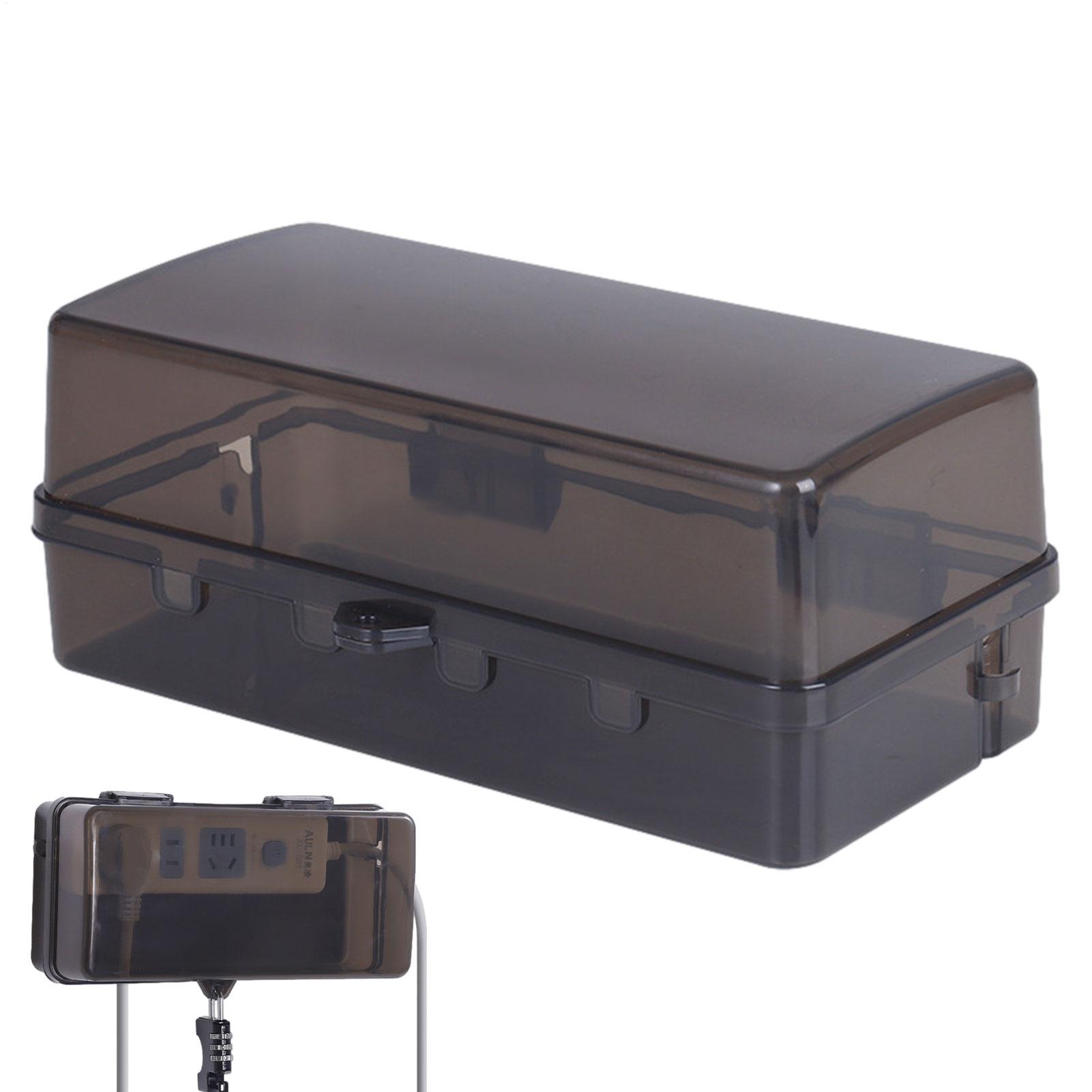 耐久性のあるプラスチック製プラグボックス盗難防止防水ケーブル - Outdoor Power Extension のレビューと価格