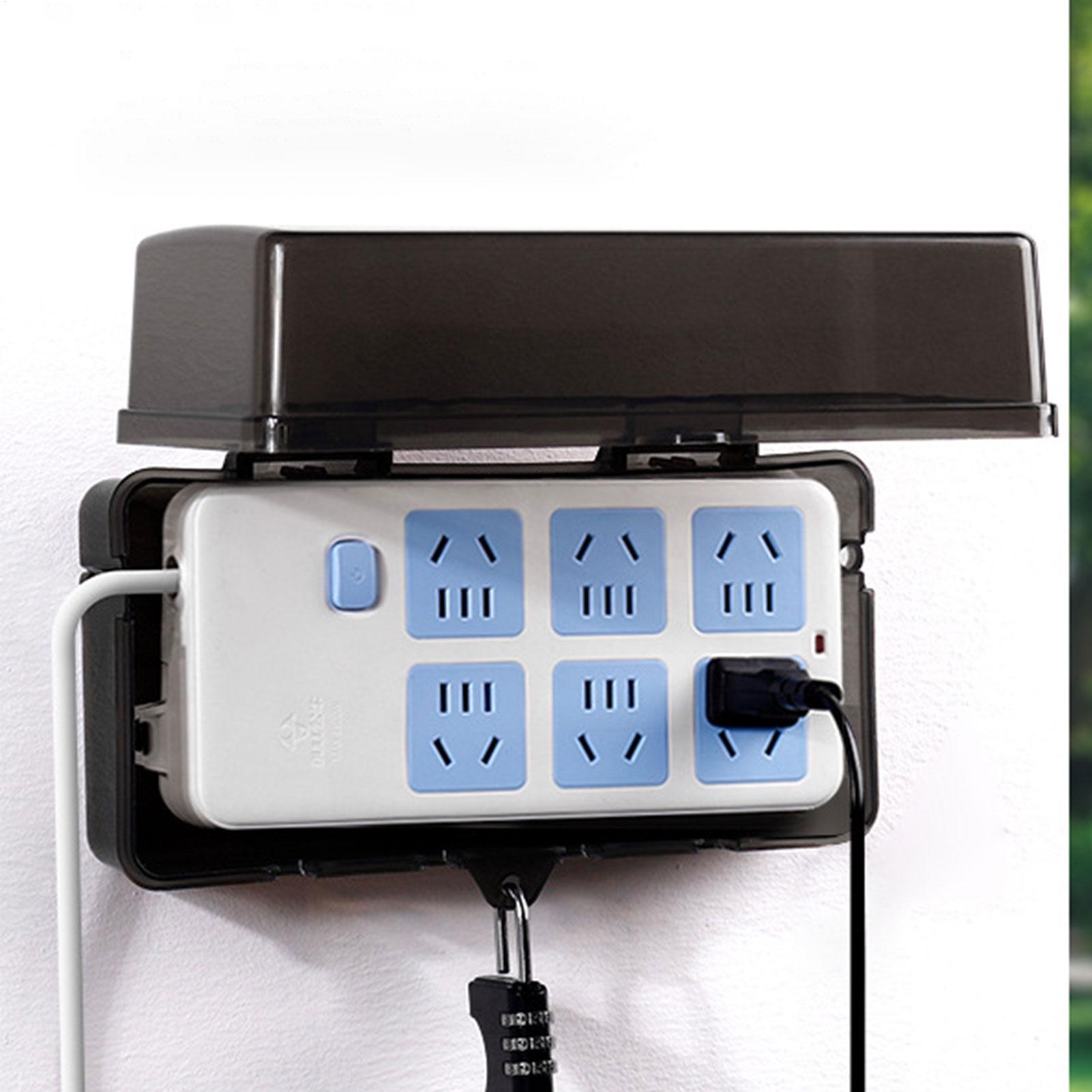 耐久性のあるプラスチック製プラグボックス盗難防止防水ケーブル - Outdoor Power Extension のレビューと価格