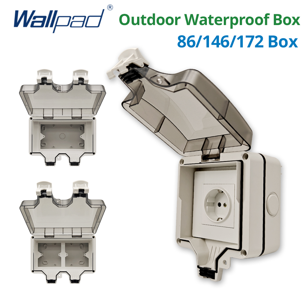 Wallpad IP66 防塵防水屋外ボックス壁スイッチとソ - Outdoor Power Outlet のレビューと価格