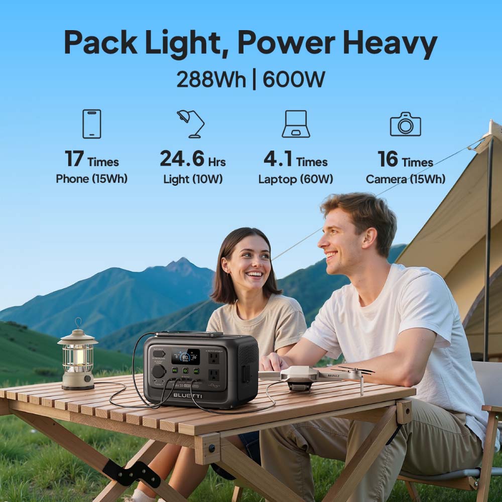 【リニューアル】BLUETTI Elite 30 V2 ポー - Outdoor Power Bank のレビューと価格