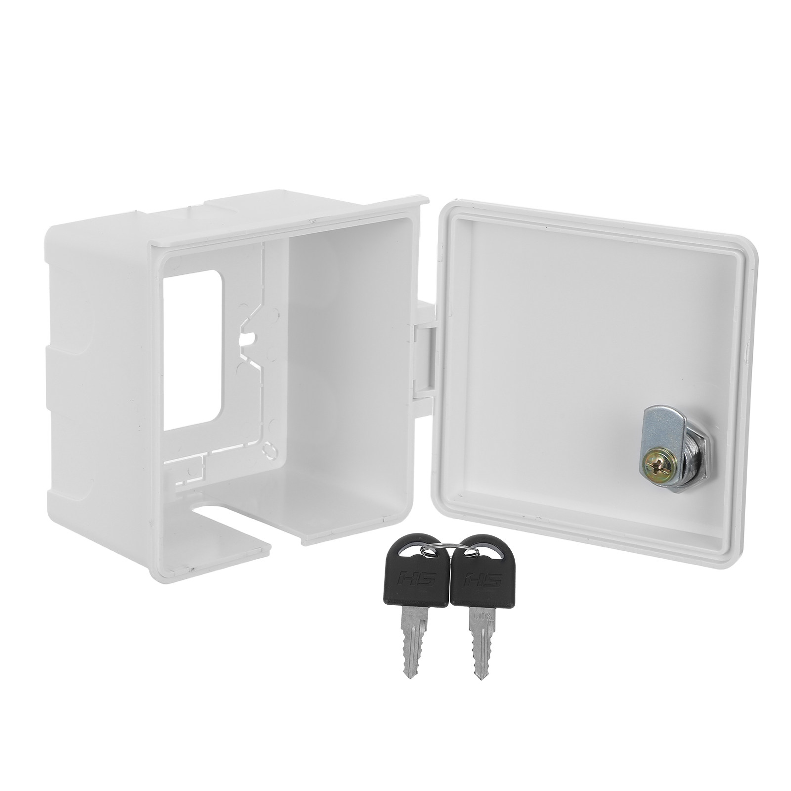 防水コンセントボックスカバー ロックキー付き 屋外コンセント - Outdoor Power Outlet のレビューと価格