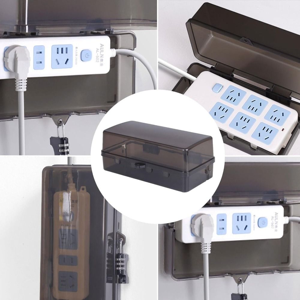 耐久性のあるプラスチック製プラグボックス盗難防止耐候性延長コ - Outdoor Power Extension のレビューと価格