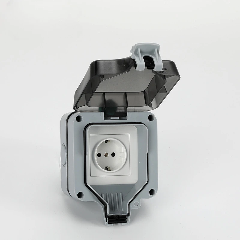 EU KR 屋外壁防水ソケット 16A コンセント韓国電力  - Outdoor Power Quincy のレビューと価格