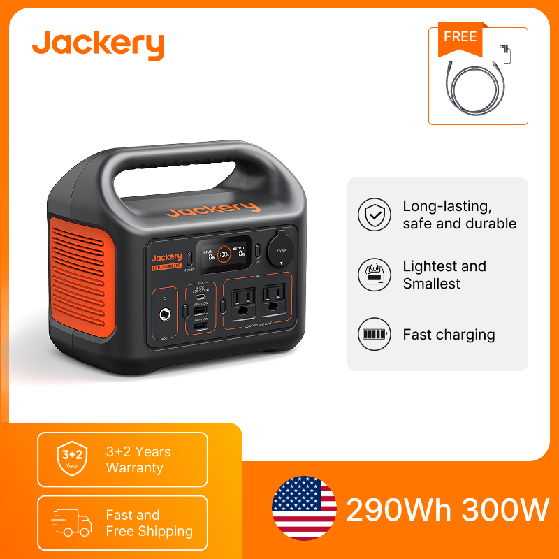 Jackery ポータブル電源 エクスプローラー300New - Outdoor Power Bank のレビューと価格
