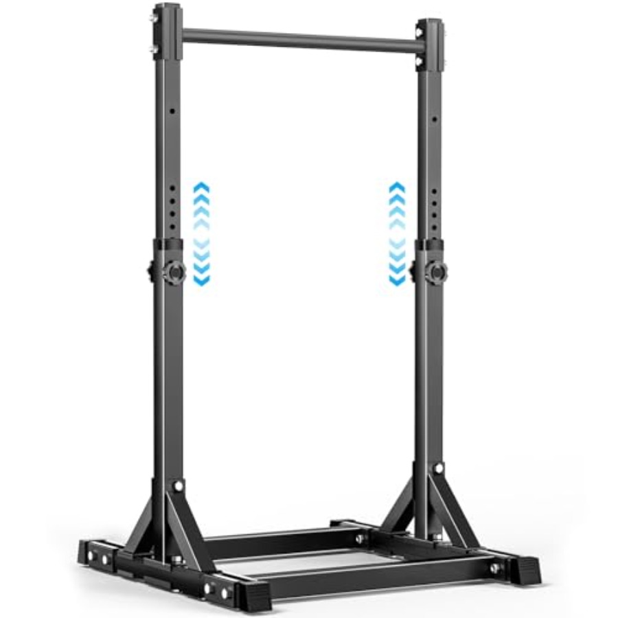 自立式調整可能懸垂バー ホームジム 屋内外兼用 ヘビーデュー - Outdoor Power Tower Pull Up Bar のレビューと価格