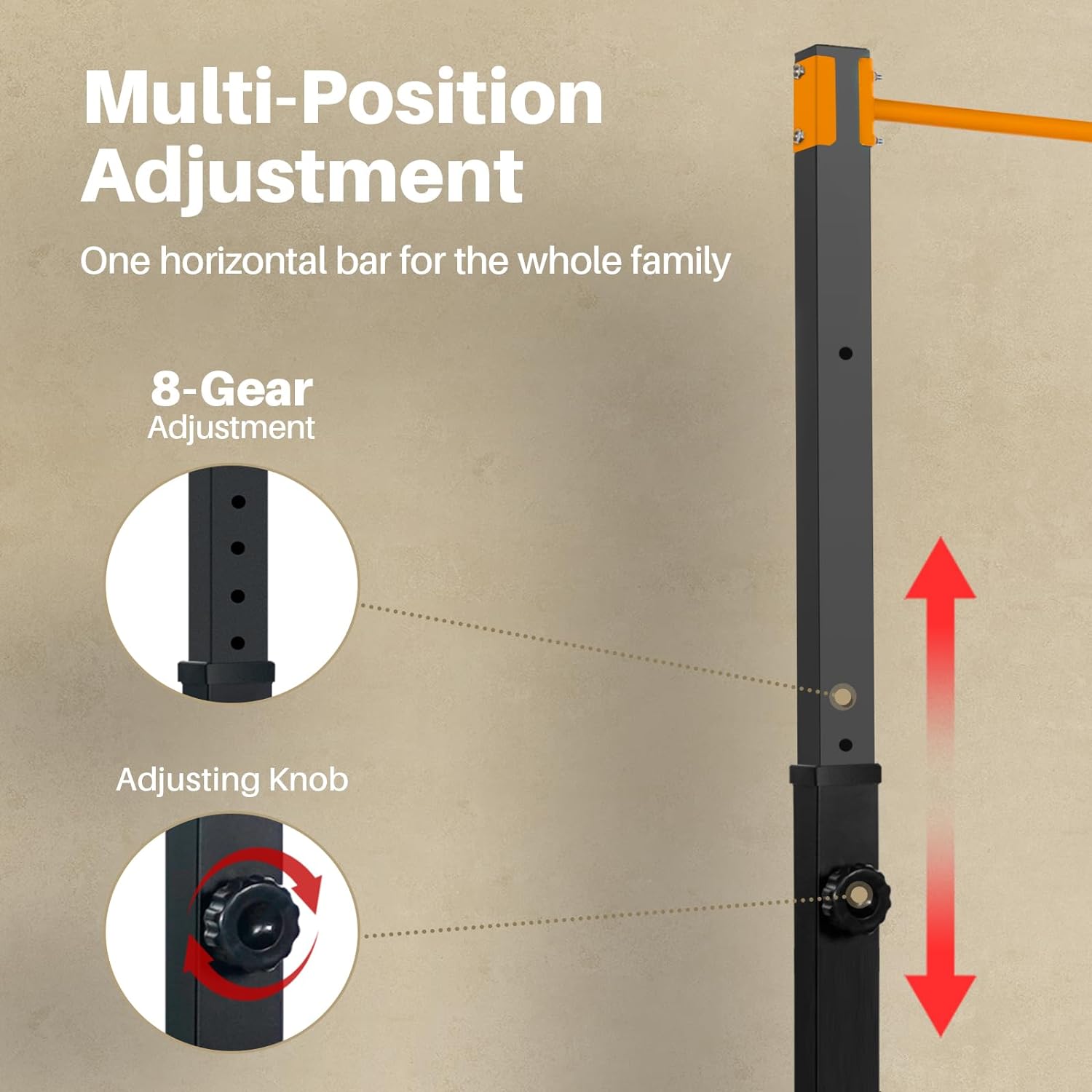 スチール製自立式パワータワー懸垂ステーション（屋内/屋外フィ - Outdoor Power Tower Pull Up Bar のレビューと価格