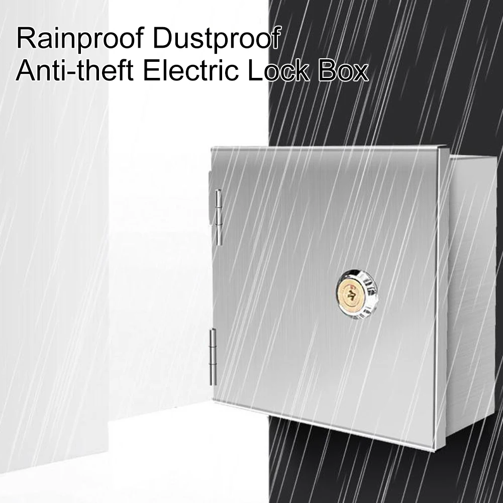 防水ステンレス鋼電気ボックスロック屋外電気ソケット用安全カバ - Outdoor Power Outlet のレビューと価格