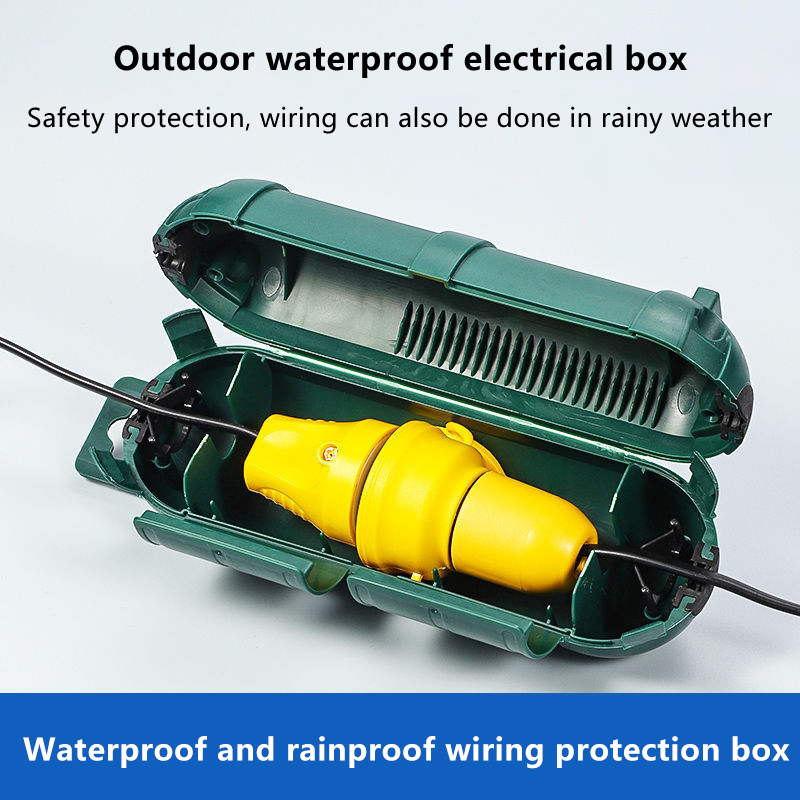 防水シール付き屋外延長コード安全カバー、屋外コンセントプラグ - Outdoor Power Outlet のレビューと価格