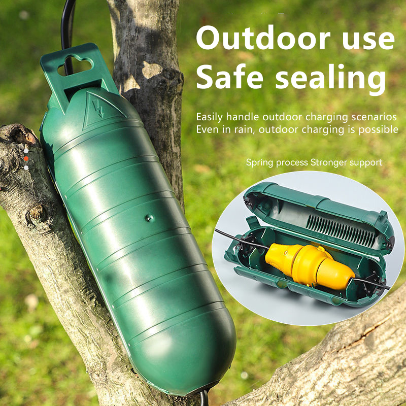 防水シール付き屋外延長コード安全カバー、屋外コンセントプラグ - Outdoor Power Outlet のレビューと価格