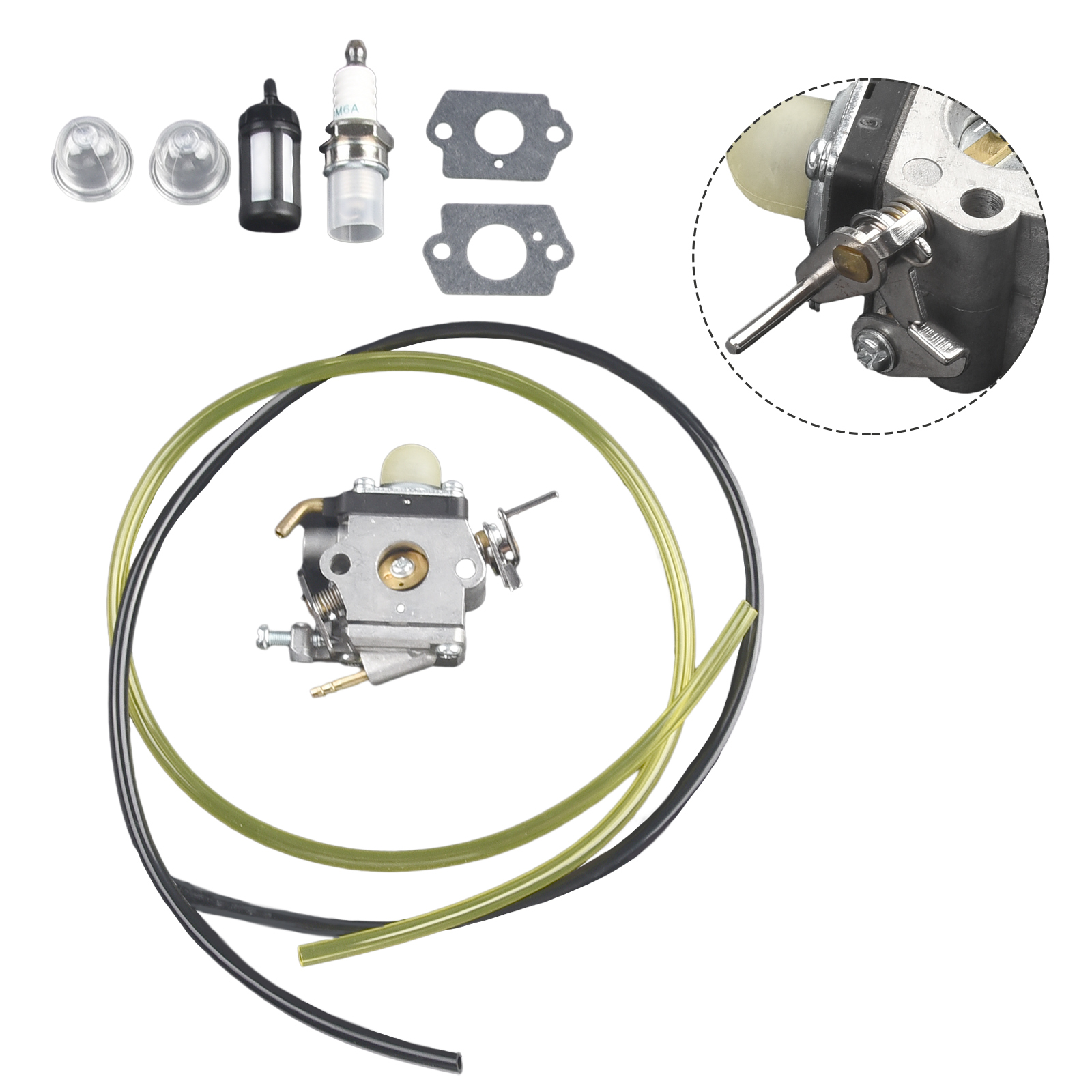 屋外電動機器キャブレター燃料ライン 129C 129L 12 - Quality Outdoor Power Equipment のレビューと価格